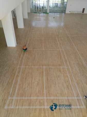 金華室內運動木地板建設
