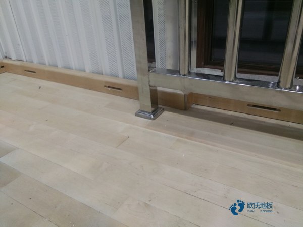 鎮江室內運動木地板工程施工